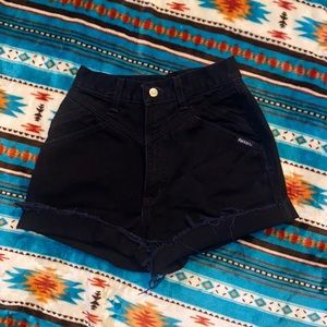 Black Jean Rockies Vintage Cutoffs